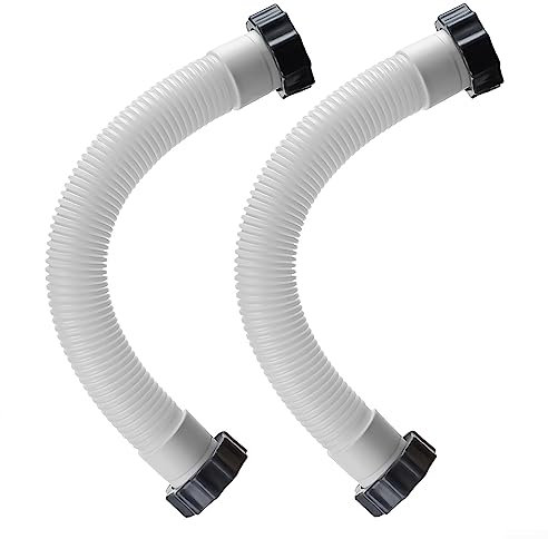 Manguera de Bomba de Filtro de Arena para Piscina, Manguera de Conector de Repuesto 11535 para Bombas de Filtro de Arena para Intex de 16 Pulgadas y de salmuera, Paquete de 2