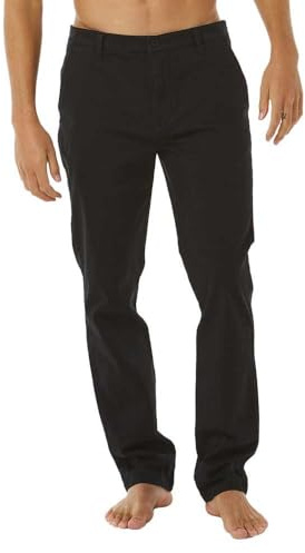 Rip Curl Herren Classic Surf Chino Pants Lässige Hose, Schwarz, 52