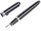 Saiyana Jinhao X750 Füllfederhalter, Deluxe-Feder, 18 kgp, Business-Feder M, Kalligraphie, Schüler, Schulbedarf, Edelstahl, Beidhändig, Schwarz