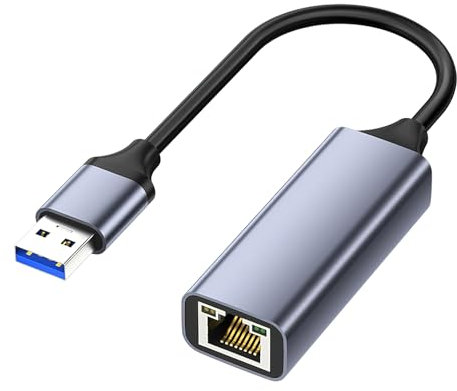 HENGBIRD USB LAN Adapter 3.0 Ethernet Adapter 1000Mbps, USB auf RJ45 Gigabit Ethernet LAN Netzwerkadapter, Kompatibel für Surface, MacBook, Laptop, PC mit Windows 11/10/8.1/8, macOS, Linux