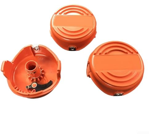 GH3000 Trimmer Cap Replacement Spool Cover, 3 Pack, Compatible with Black and Decker 90583594N