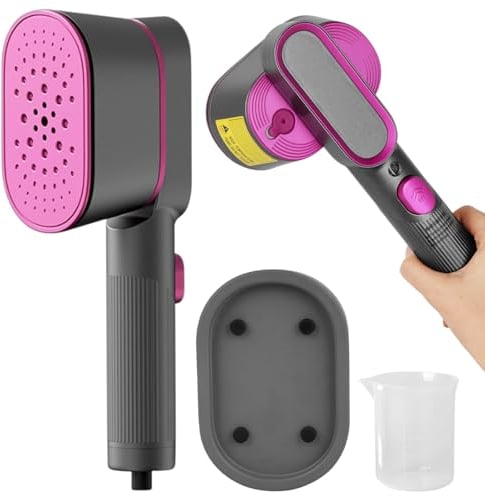 Aolawco Travel Clothes Steamer Handheld Iron, Portable Steamer Clothing 2 In 1 Fast Heating Tape 90° Swivel Handheld Steamer, Garment Steamer for Removing Creases for Travel, Home and Office