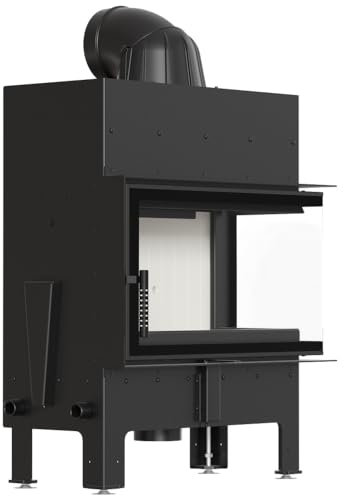 KRATKI Kamineinsatz aus Stahl FLOKI S 8 kW Ø 160