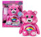 Basic Fun Care Bears Cheer Bear Collector Edition: 35cm Care Bears Plush Toy with Light-Up Shiny Belly Badge, Heart-Patterned Fur, Perfect for Collectors & Snuggles