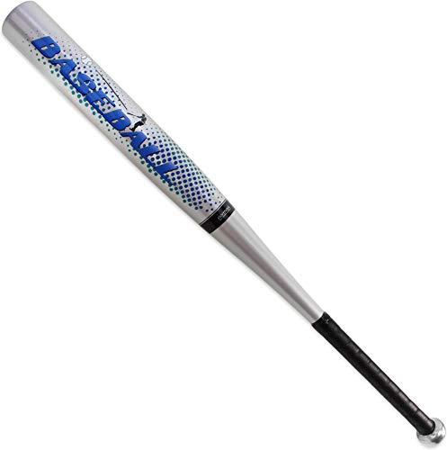 normani Aluminium Baseballschläger mit rutschfestem Griff Spotter Freizeitsportler 18/26/32/34/42 Farbe Blau Größe 42 in