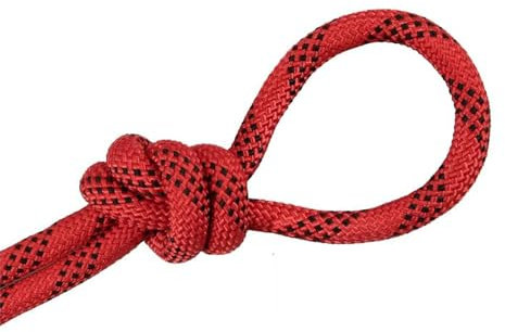 SXLMWJL YNGJUENCP Cuerda De Tracción De Nailon Trenzado De 16mm, Cuerdas Multiusos para Exteriores, Cordón De Seguridad para El Hogar, Rojo(Size:100M)
