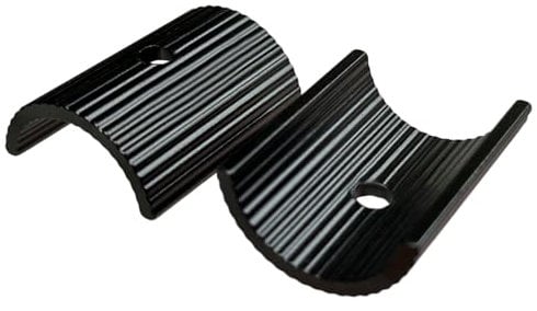 1Pair Bike Handlebar Shim Bicycle Handlebar Stem Shim Handle Bar Adapter Reducer Aluminum Alloy Clamp Spacer Conversion Shims 25.4 to 31.8MM Cycling Parts Components