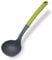 Fackelmann Mestolo da cucina con manico in plastica riciclata, materiale parte funzionale in nylon resistente alle alte temperature, dimensioni 32.5x9x9 cm