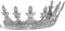 Mikinona alte Krone krone geburtstagskrone silberne krone prinzessinnen krone Kostümkrone Freiheitsstatue-Kronenkostüm große Krone Kronenkönig Heimkehrende Königskrone Metall Silver