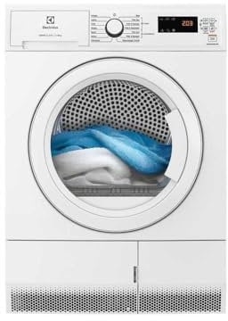 Electrolux EDH1281UC Wäschetrockner, Wärmepumpe, 8 kg, L60 cm, Energieeffizienzklasse A++, Weiß
