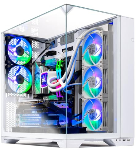 Skytech O11 Vision Gaming PC, Intel i9 14900KF 3.2GHz (5.6GHz Turbo), NVIDIA RTX 5080 16GB, 2TB Gen4 NVMe SSD, 32GB DDR5 RAM 6000 RGB, 850 W, Gold, ATX 3 PSU, 360mm, ARGB AI. O, WLAN, W... 111 in