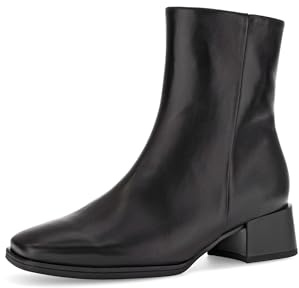 Gabor Damen Chelsea Boots, Frauen Stiefeletten,Moderate Mehrweite (G),Stiefel,Bootee,Booties,halbstiefel,schwarz (Micro),35 EU / 2.5 UK