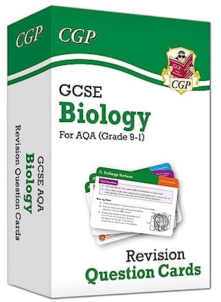 GCSE Biology AQA Revision Question Cards - Q&A cards for quick practice: for the 2026 and 2027 exams (CGP AQA GCSE Biology)