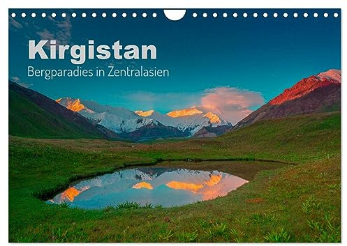 Kirgistan Bergparadies in Zentralasien (Wandkalender 2026 DIN A4 quer), CALVENDO Monatskalender: Einblicke in rauhe Berglandschaften (CALVENDO Natur)