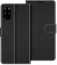 COODIO Schutzhülle aus Leder für Samsung Galaxy S20 Plus, Schutzhülle mit Standfunktion, Schwarz