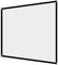 Rideau de projecteur, Rideau de projecteur Blanc Gratuit Pliable Portable de 60 à 100 Pouces 4: 3 Rideau de Film extérieur pour écran de Projection HD (72 Pouces)