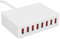 Annadue USB Charger Station, 40W 8 Ports USB Desktop Charging Station Hub Multi USB Charger for Multiple Devices(UK plug)