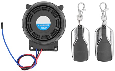 Dispositivo Antirrobo para Motocicletas, Sonido Fuerte Inalámbrico 150 M Alcance 2 Control Remoto de Alarma Universal para Motocicletas 12V para Vehículos Todoterreno