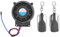 Dispositivo Antirrobo para Motocicletas, Sonido Fuerte Inalámbrico 150 M Alcance 2 Control Remoto de Alarma Universal para Motocicletas 12V para Vehículos Todoterreno