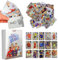 World Cup Fußball Star Karte, 55 pcs Champions League Fußballkarten, Fußball Sammelkarte, Fussball Karten, Kinder zum Sammeln von Karten Für Fans,Kinder,Teenager und Erwachsene (Silber)