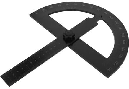 DIYEAH Kreissäge Winkelmesser für Holzbearbeitung Präzisions Gehrungsanschlag Metall Drehbar für Tischkreissägen 180° Messwerkzeug für Ingenieure und Selbstgemacht Projekte