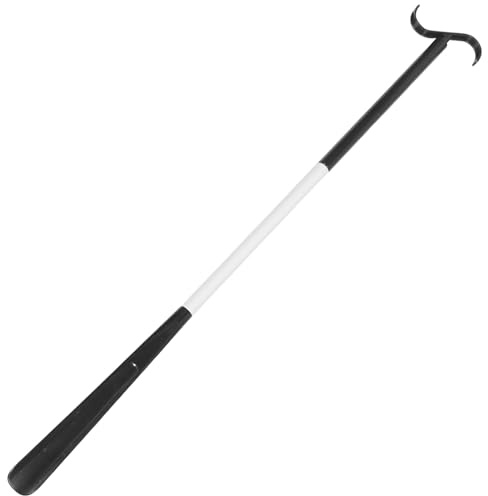 TOPPERFUN Praktischer 2 In 1 Anziehstock und Schuhanzieher aus Robustem ABS Leicht für Senioren Behinderte und Schwangere Multifunktionale Ankleidehilfe für Schuhe Socken und Kleidung