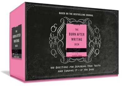 The Burn After Writing Deck: 100 Questions for Exploring Your Truth and Sharing It - If You Dare