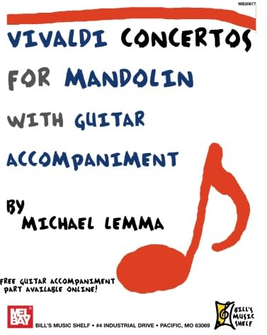 Vivaldi Concertos for Mandolin: With Guitar Accompaniment