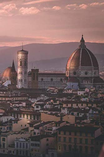 Italien Florenz Reisetagebuch: Notizbuch / Tagebuch mit Florenz Bild als Motiv