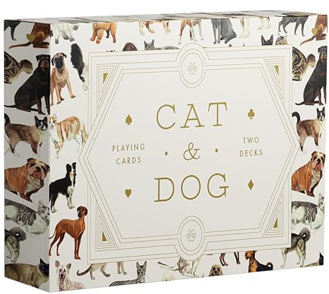 Cat & Dog Playing Cards Set