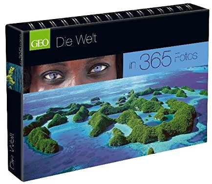 Die Welt in 365 Fotos: GEO Tischaufsteller