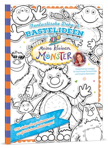 Bine Brändle - Meine kleinen Monster - Fantastische Deko- & Bastelideen mit originellen Malvorlagen