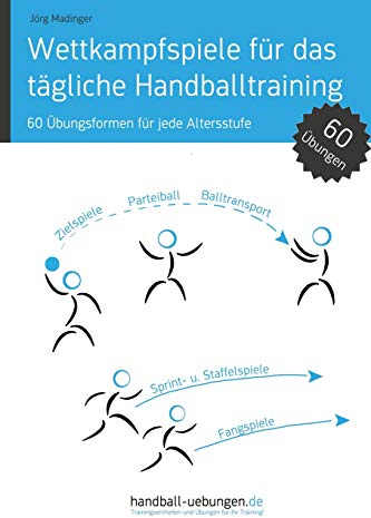Wettkampfspiele für das tägliche Handballtraining: 60 Übungsformen für jede Altersstufe (Handball Fachbibliotheken)