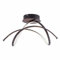 LeuchtenDirekt LED Deckenleuchte VIOLETTA, rost, 1xLED-Board/26W/3000K, Innenleuchte, IP20, geschwungen, 15441-48