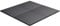 GORILLA SPORTS® Tapis Protection Sol - Simple ou 4 Pièces, 100x100cm, Épais 2cm, Antidérapant, Caoutchouc, Noir - Fitness, Entraînement, Gym, Sport