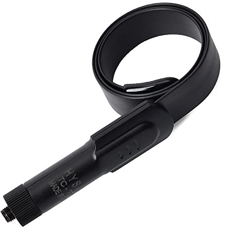 HYS 771Q Dualband SMA-F Taktische Antenne VHF/UHF Faltbare tragbare Mini-Antenne Kompatibel mit BAOFENG UV-82 UV-B5 GT-3 BF-F8HP UV-5RA UV-5RE UV-5R Kenwood TYT (Schwarz)