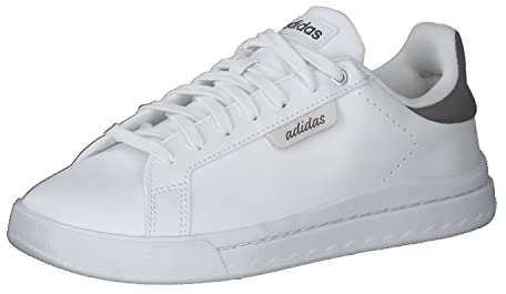 adidas Damen Court Silk Shoes Schuhe, Cloud White/Cloud White/core Black, 40 2/3 EU