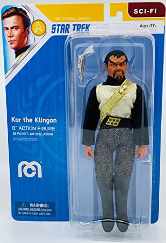 Mego Star Trek TOS Figur KOR der Klingonische Limited Edition 20 cm