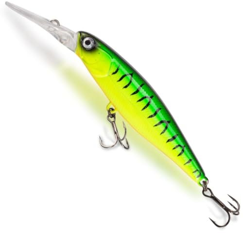 4Street Twitch Witch schwebend 6,7cm 6,8g - Wobbler, 1 Stück, Firetiger