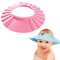 Baby Bath Head Cap Shower Cap for Kids Hair Cap for Shower Visor Shower Bathing Protection Bath Cap Visor Hat for Baby Toddler Kids (Pink)