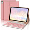 JADEMALL Tastiera per iPad A16 11/10 Generazione 2024/2025, Italiano QWERTY Tastiera Retroilluminata Bluetooth Magnetica Staccabile per iPad 10/11 Generazione 10.9/11 Pollici, Rosa