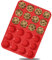 Anaeat Silikon-Muffinform – Mini-Cupcake-Tablett für 24 Tassen, antihaftbeschichtete Silikon-Backformen für Muffin-Kuchen, Cupcakes, Schokolade, Brot, Torten und Desserts, einfach herausspringen
