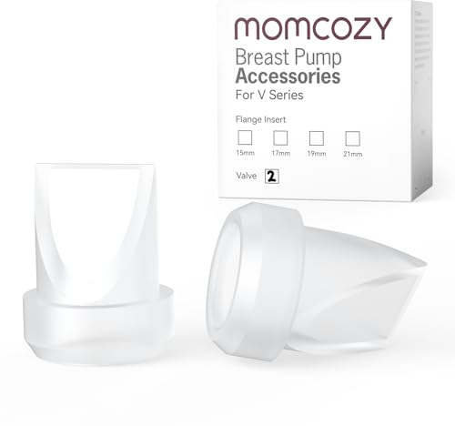 Momcozy Duckbill Valves Only for Momcozy V1 Pro/V2. Original Momcozy V1 Pro/V2 Breast Pump Replacement Accessories, 2 Pack