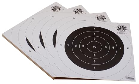 Zielscheiben *T2 ISB Target* | 26x26 cm | Karton 250g/m² | Offiziell für den ISB Verein entwickelt | Wettbewerbszielscheibe für den ISB Bewerb (100 Stück)