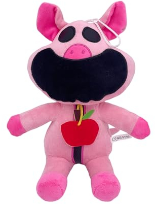 Super JAKES Smiling Critters Plush Toy, CatNap Plush Smiling Critters Cartoon Stuff Dolls for Game Fans Favors Preferred Gifts for Kids Toddler Birthday(Pickypiggy)
