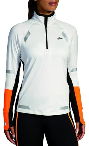 Brooks Damen Run Visible 1/2 Zip 2.0 Sweatshirt