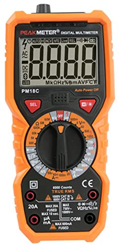 HOMSFOU 1Stk Digital-Multimeter Testwerkzeug Handmessgerät elektrische tester ohmmeter multifunktionswerkzeug digitales Messgerät elektronisches Messgerät automatisch Ausrüstung Abs