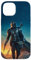 iPhone 14 Star Wars The Mandalorian and Grogu Sunset Poster Case