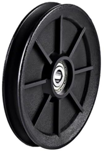 Haveratio Runde Seilrolle, Drahtseilrolle Nylonrolle für Seile DIY Fitnessstudio Fitnessgeräte Kabelmaschine Drahtseilrolle Rolle