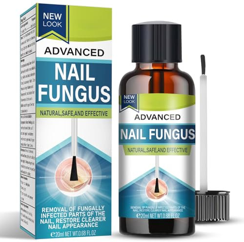 Nail Fungus Treatment for Toenail - Fungal Nail Treatment for Toenails Extra Strong - Fungal Nail Care - Toenail Fungus Care for Thickening, Yellow-Brown Discoloration, Ragginess, 20ML